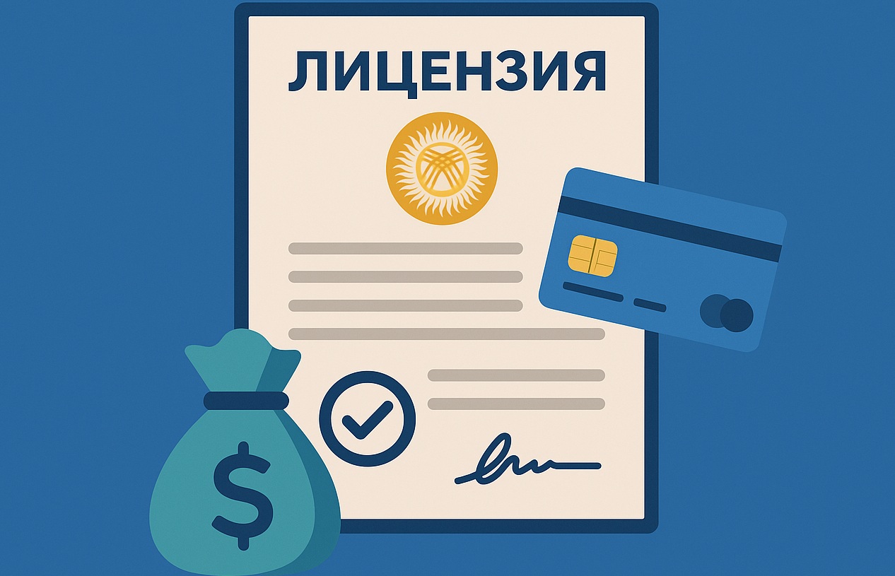 Лицензия на платежные услуги и системы в Кыргызстане