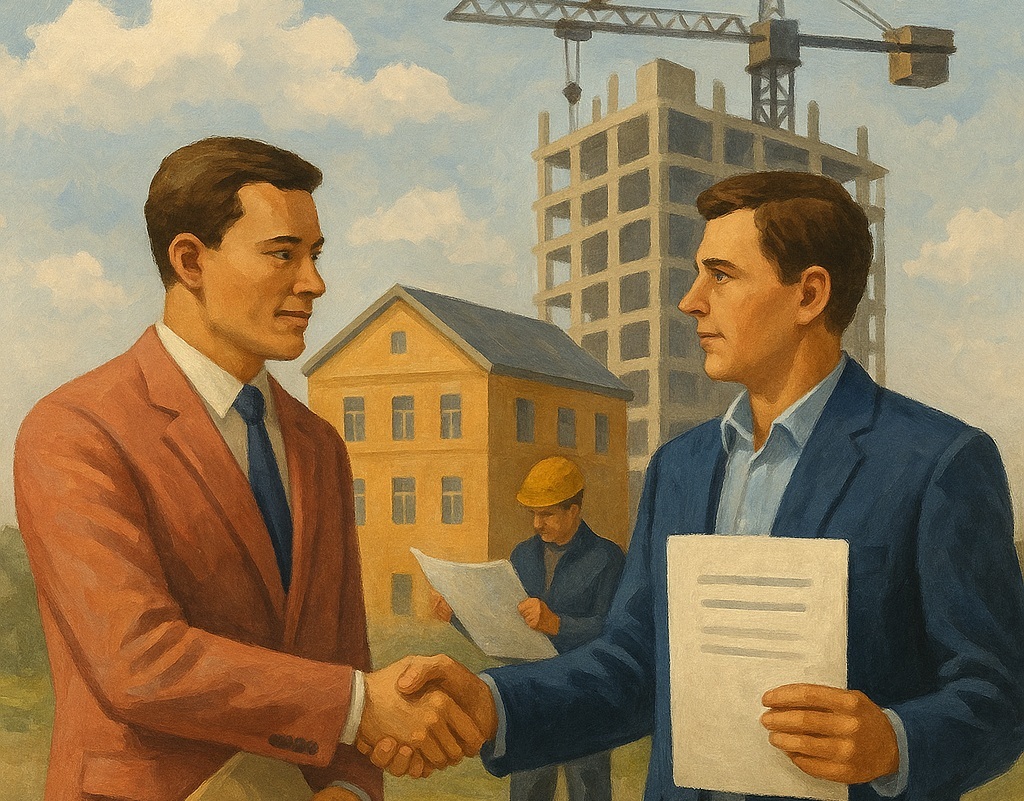 Покупка готовой строительной компании