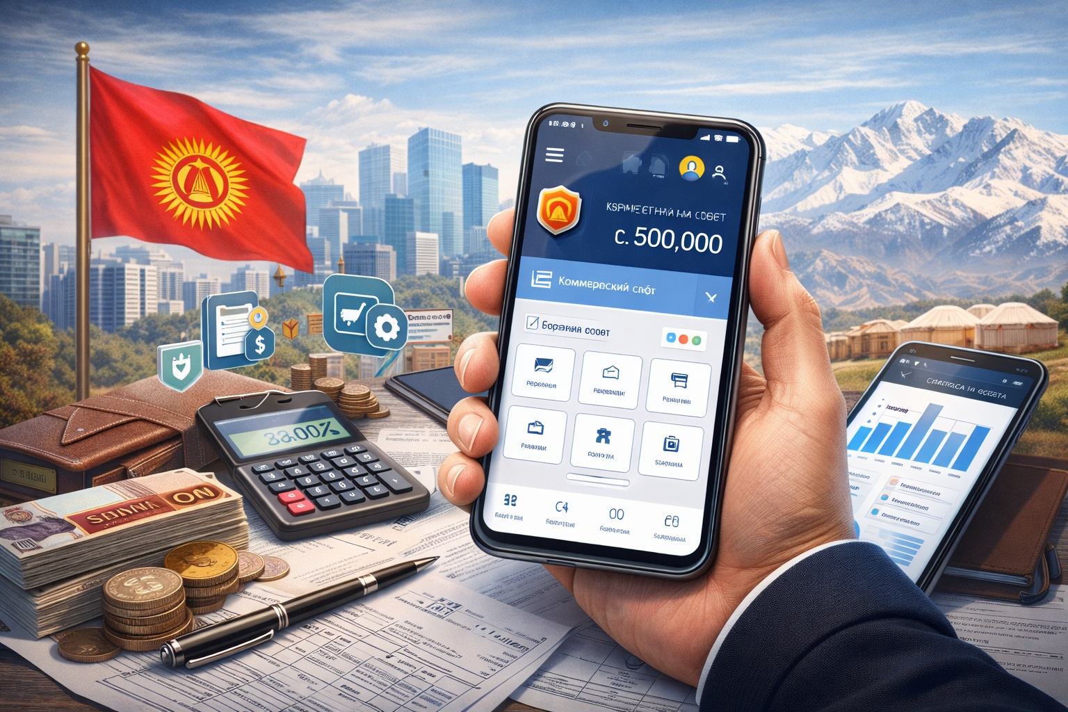 Мобильный банкинг Кыргызстана для предпринимателей: как выбрать, подключить и не потерять деньги на «мелочах» (2026)