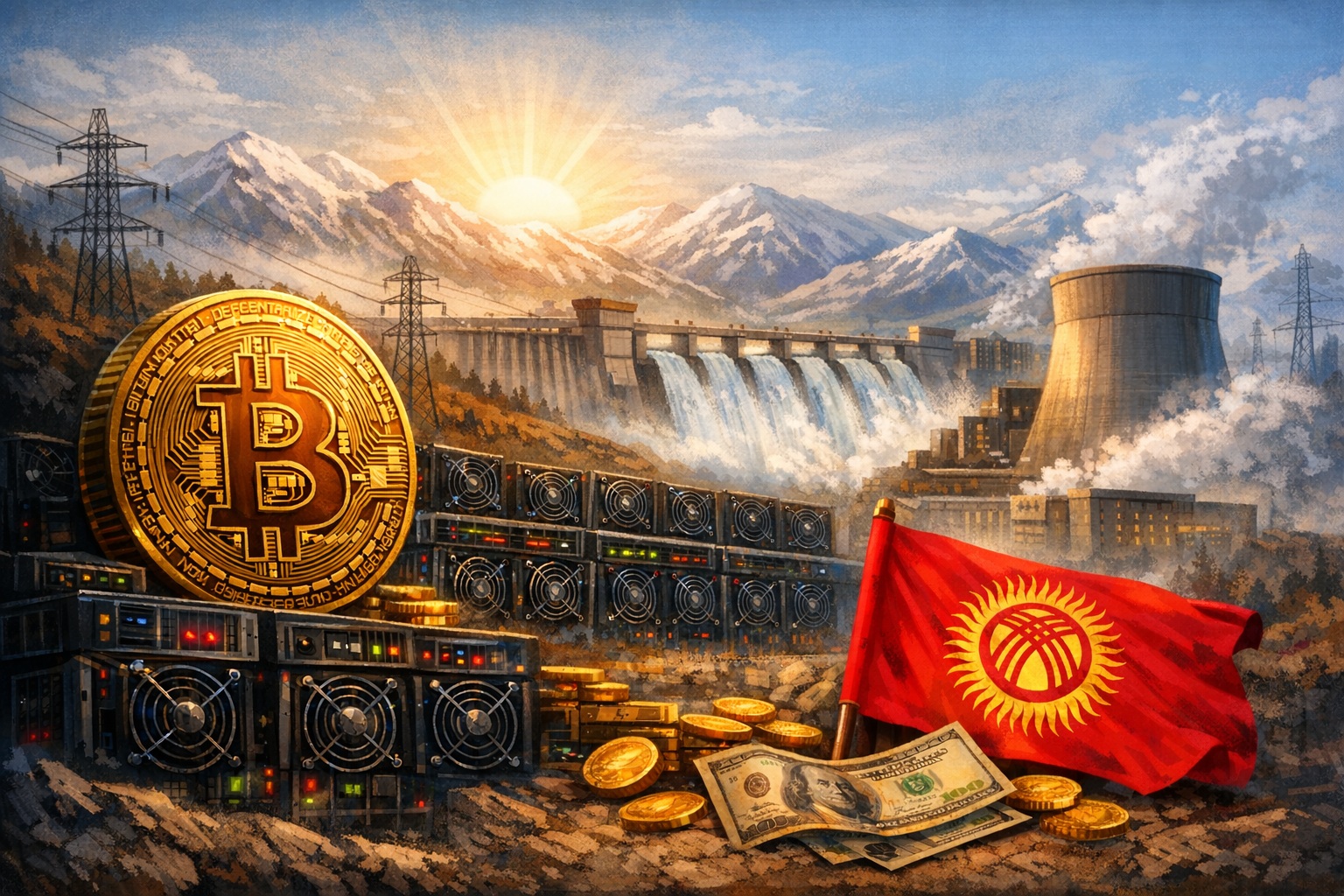Майнинг в Кыргызстане в 2026 году: легальность, тарифы на электроэнергию и реальная экономика