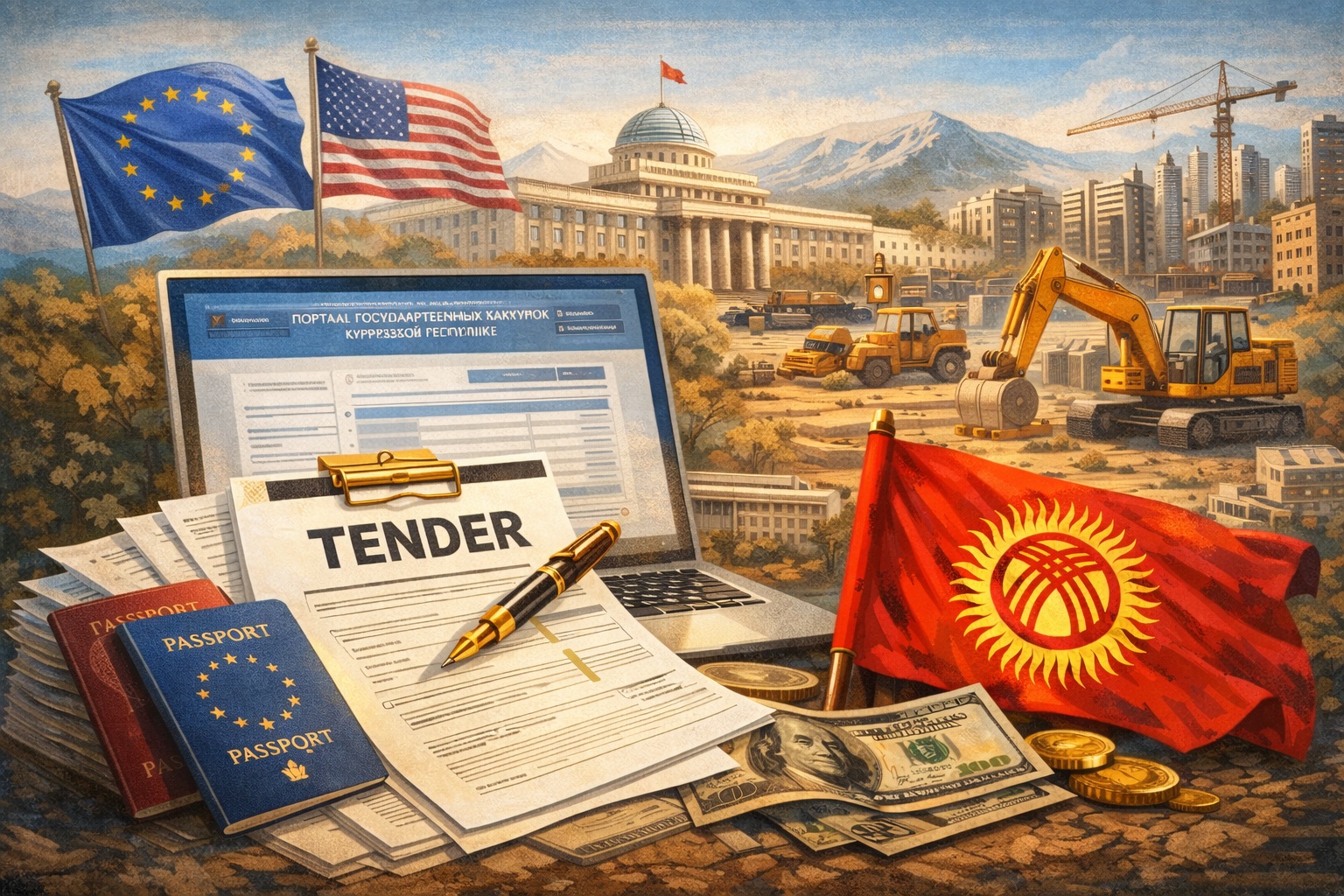 Тендеры и госзакупки в Кыргызстане для иностранцев: как реально участвовать и выигрывать